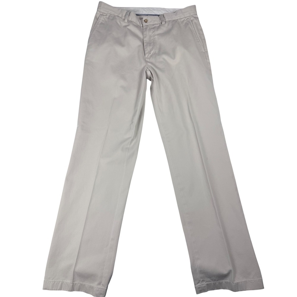 Polo Ralph Lauren Mens Classic Fit Chino Pants Light Tan Stone Cotton 33x32
